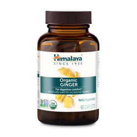 Himalaya Capsules de Racine de Gingembre Bio 60 Comprimés vue de face
