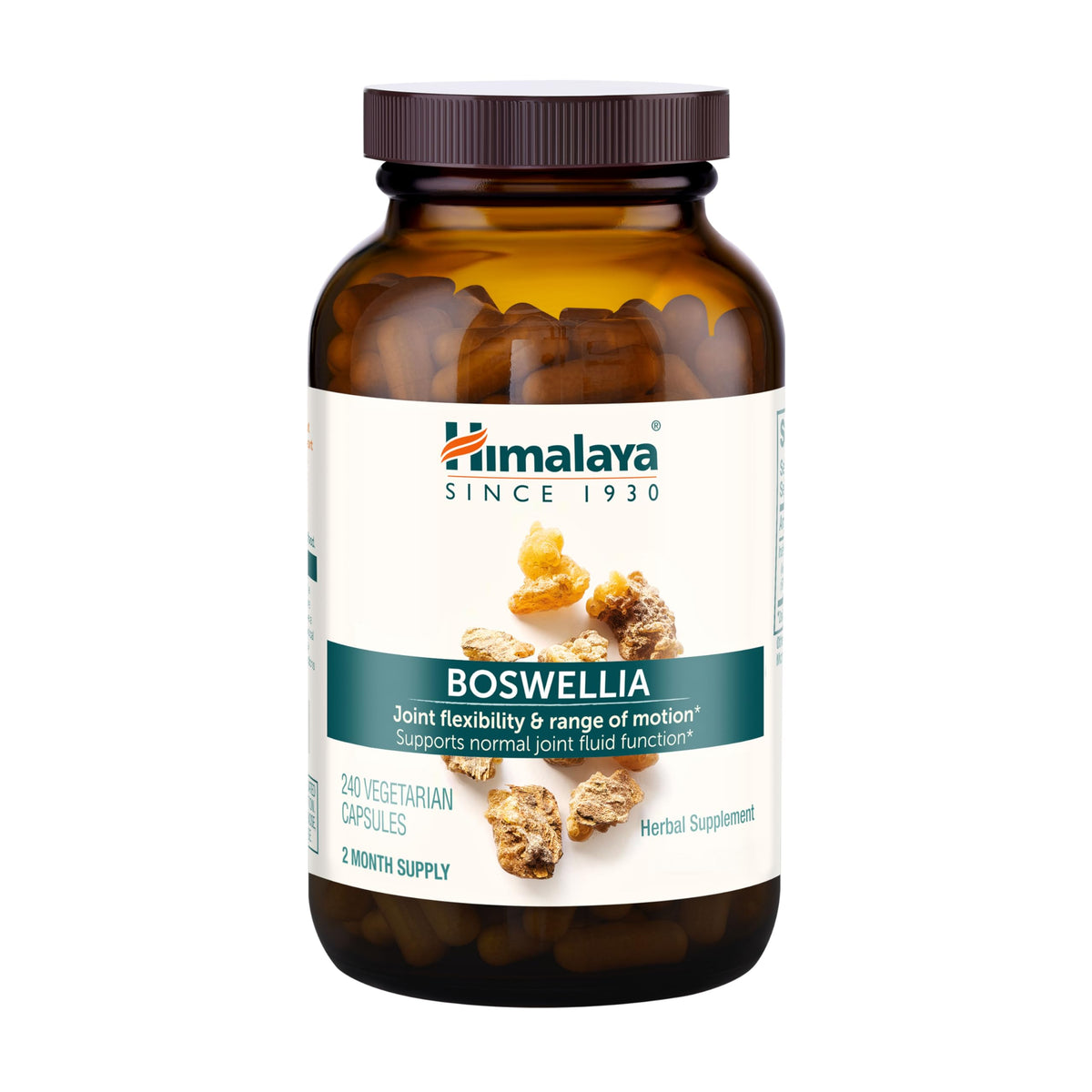 Himalaya capsules extrait de Boswellia 250 mg vue de face