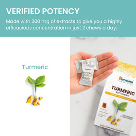 Himalaya Chews Curcuma 300 mg emballage arrière