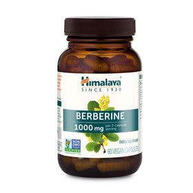 Himalaya Complément Alimentaire Berbérine 60 Capsules Végétariennes vue de face