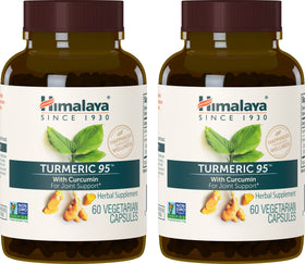Himalaya Curcuma 95 Curcumine 600 mg 120 Capsules - Vue de face