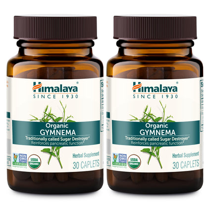 Himalaya Extrait de Gymnema Sylvestre Bio 700 mg 60 comprimés vue de face