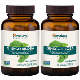 Himalaya Ginkgo Biloba 120 mg 60 capsules vue de face