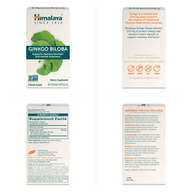 Himalaya Ginkgo Biloba capsules en main
