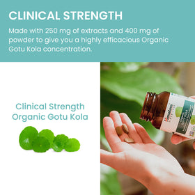 Himalaya Gotu Kola Capsules 650 mg, étiquettes et certifications