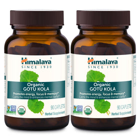 Himalaya Gotu Kola Capsules 650 mg, vue avant du paquet de 90 comprimés