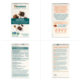 Himalaya Guggul Extrait 720 mg, dosage quotidien recommandé