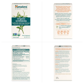 Himalaya Gymnema Sylvestre 700mg comprimés à côté d'autres suppléments