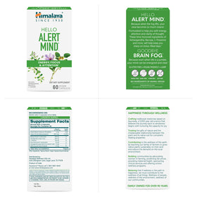 Himalaya Hello Alert L-Théanine avec description des bénéfices