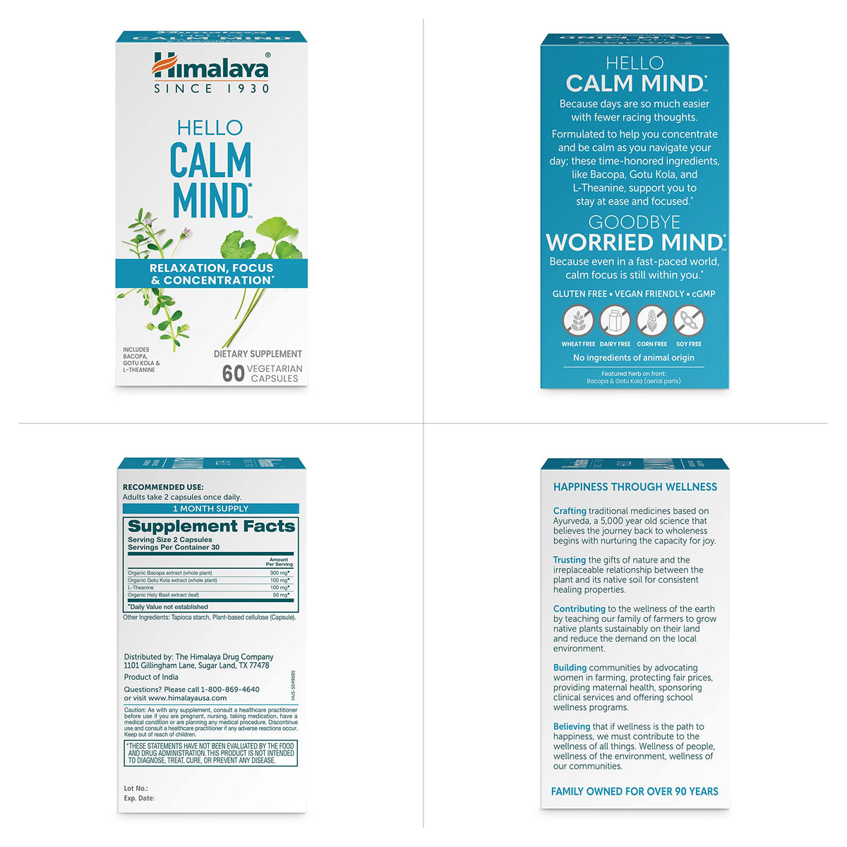Himalaya Hello Calm Mind présentation du produit