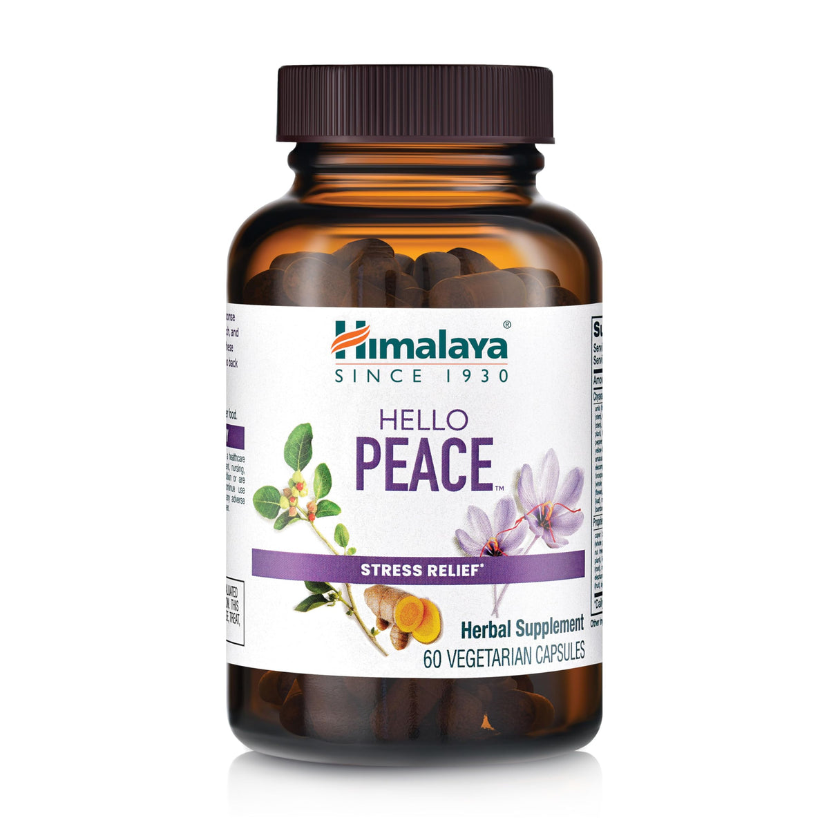Himalaya Hello Peace complément alimentaire 60 capsules vue de face
