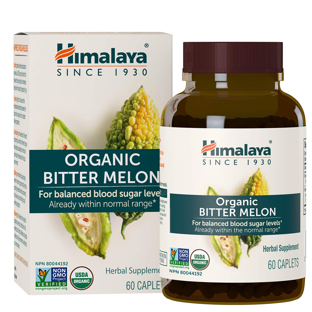 Himalaya Karela bouteilles, détail de l'étiquette