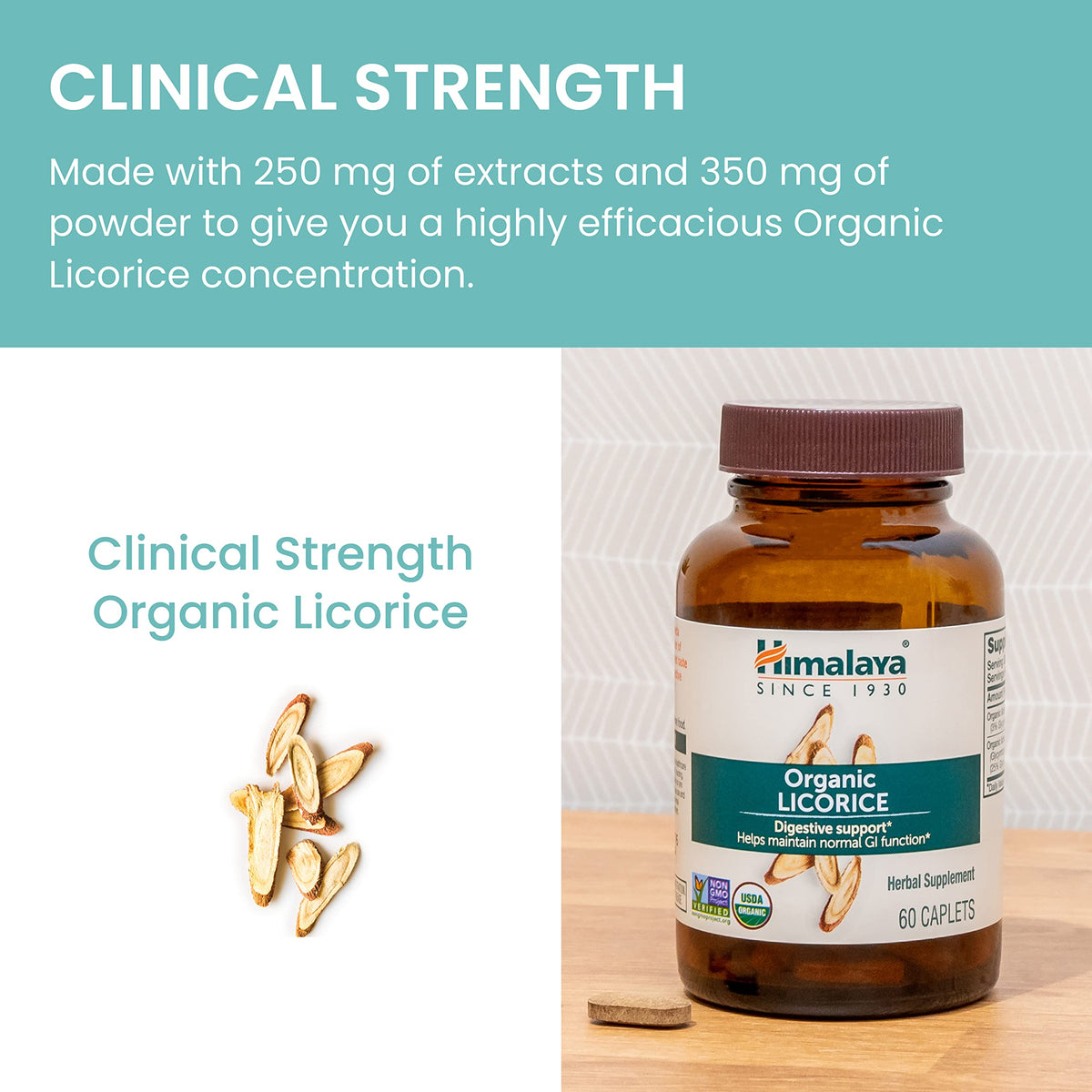 Himalaya Licorice Bio 60 comprimés, prise de comprimés