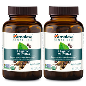 Himalaya Mucuna Pruriens 600mg 60 comprimés végétaux vue de face