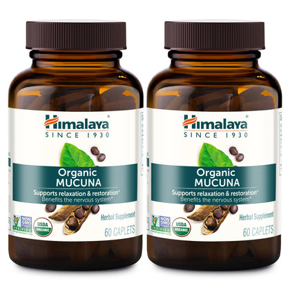 Himalaya Mucuna Pruriens 600mg 60 comprimés végétaux vue de face