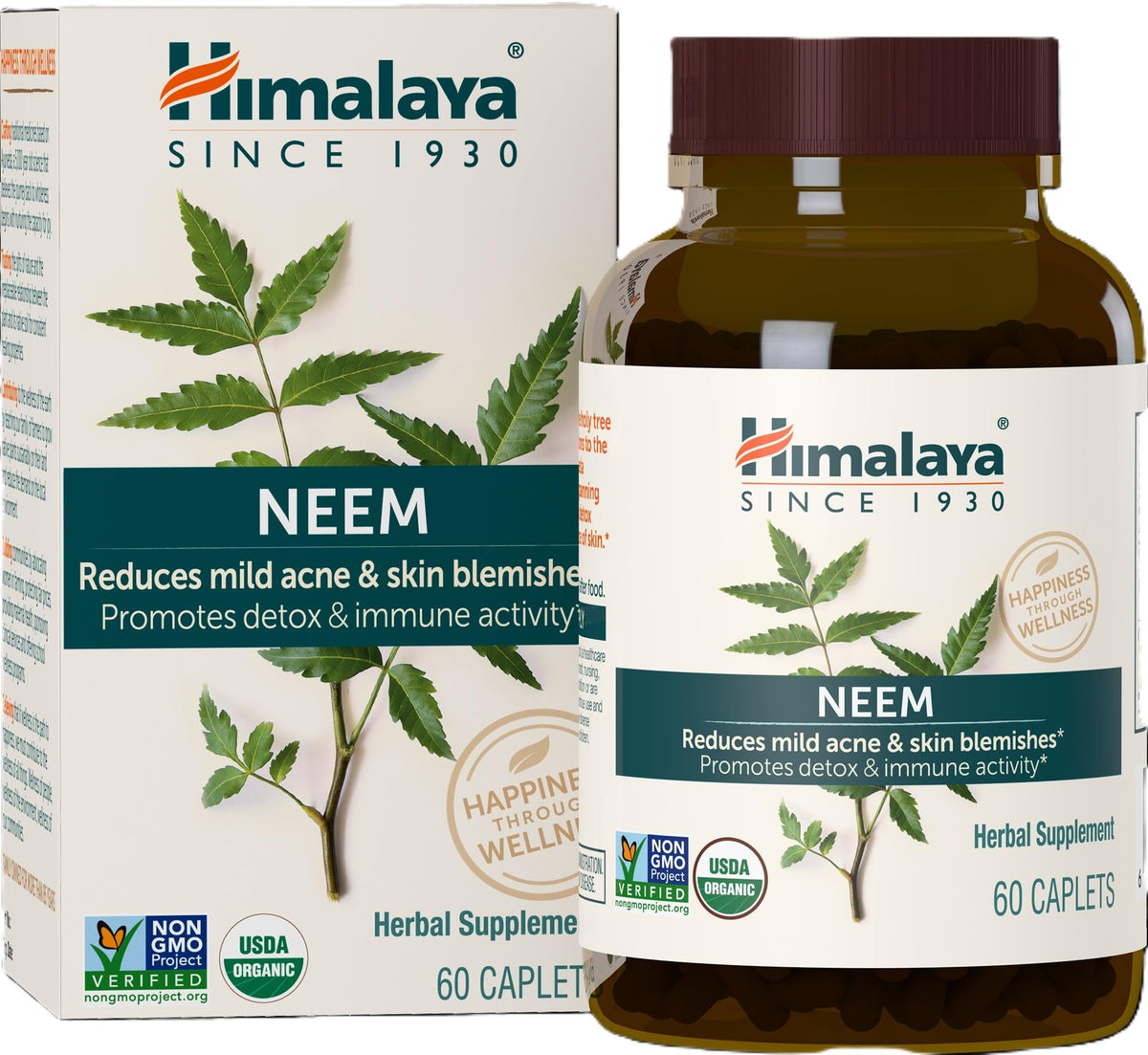 Himalaya Neem Bio 600 mg emballage de 60 comprimés