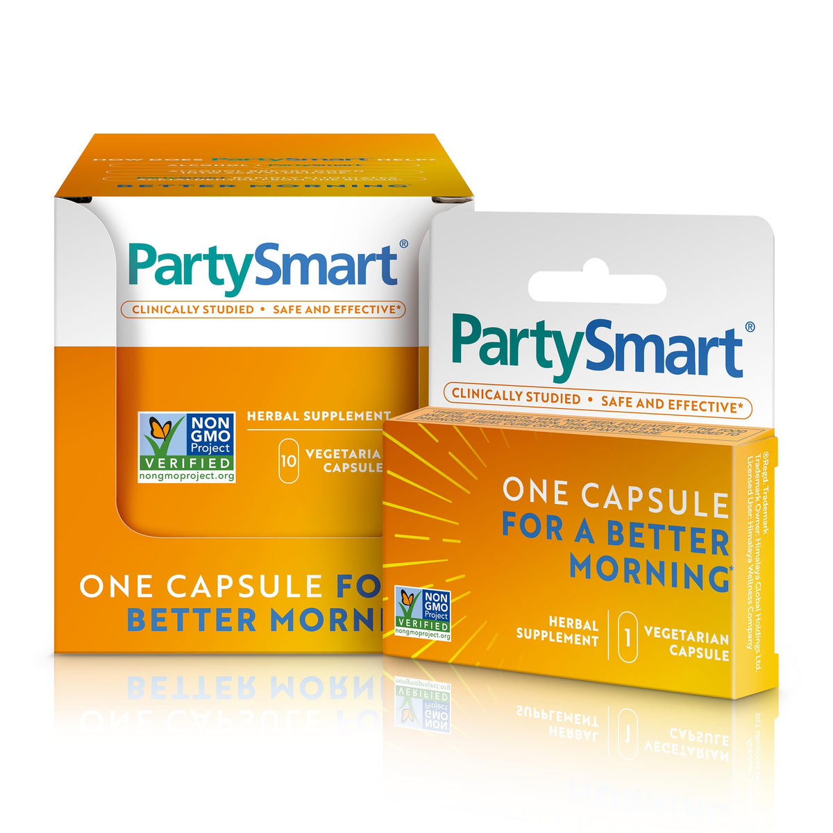 Himalaya PartySmart 10 capsules vue avant avec emballage