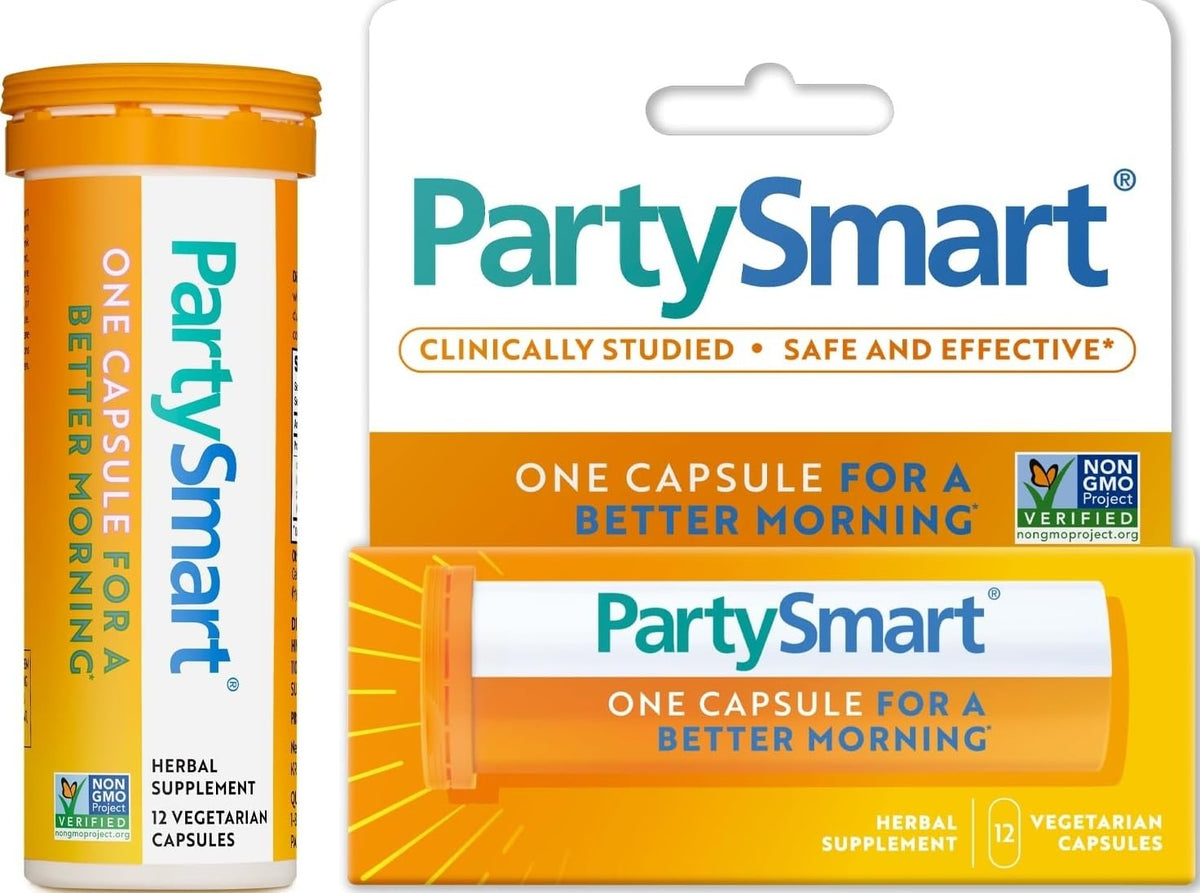 Himalaya PartySmart 12 capsules tube avec étiquette