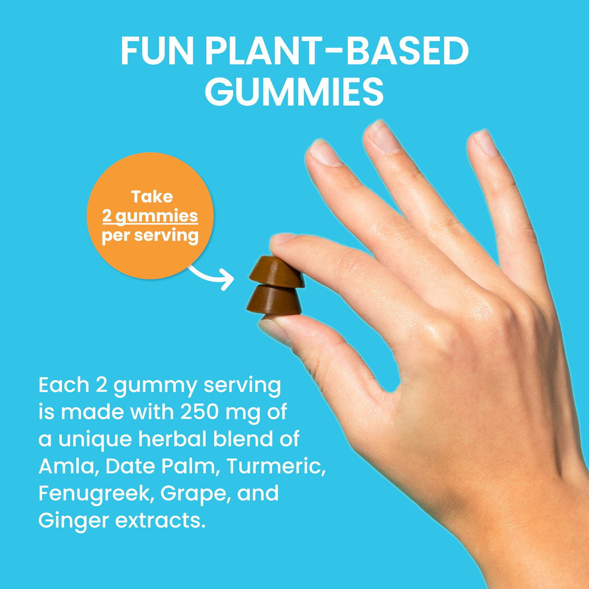 Himalaya PartySmart Gummies emballage ouvert avec gummies à l'intérieur