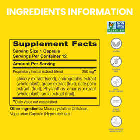 Himalaya PartySmart tube ouvert montrant les capsules