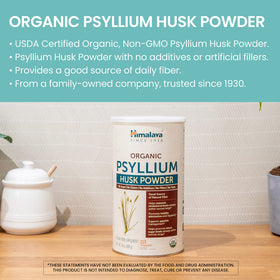 Himalaya Poudre de Psyllium Bio 24 oz avec cuillère
