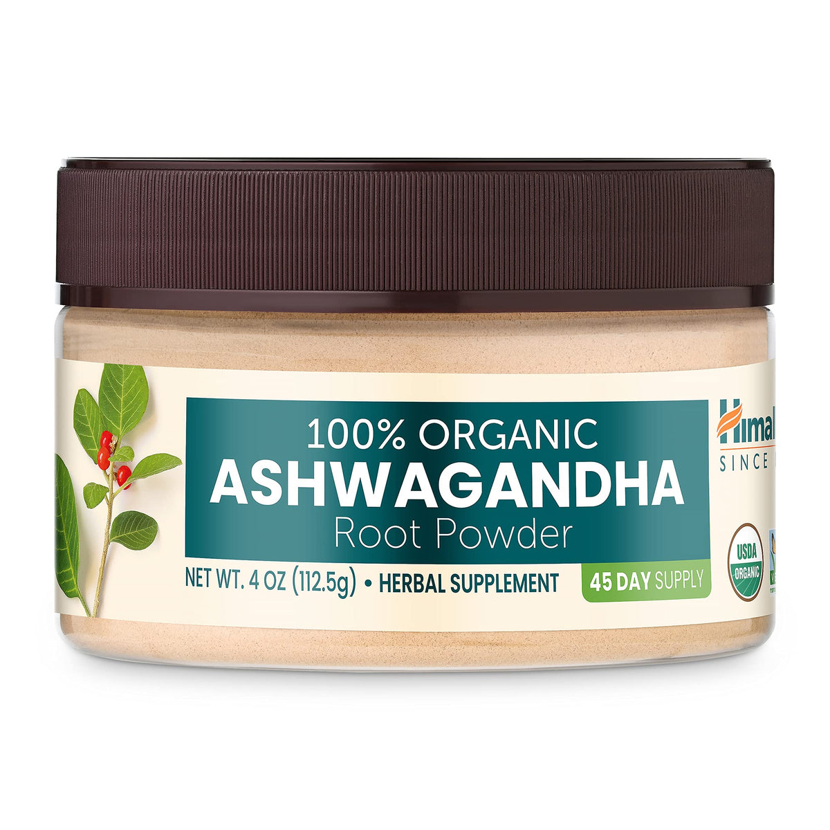 Himalaya Poudre de Racine d'Ashwagandha 181g vue de face