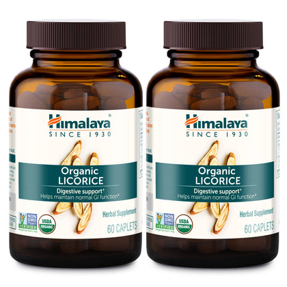 Himalaya Racine de Réglisse 60 comprimés vue de face