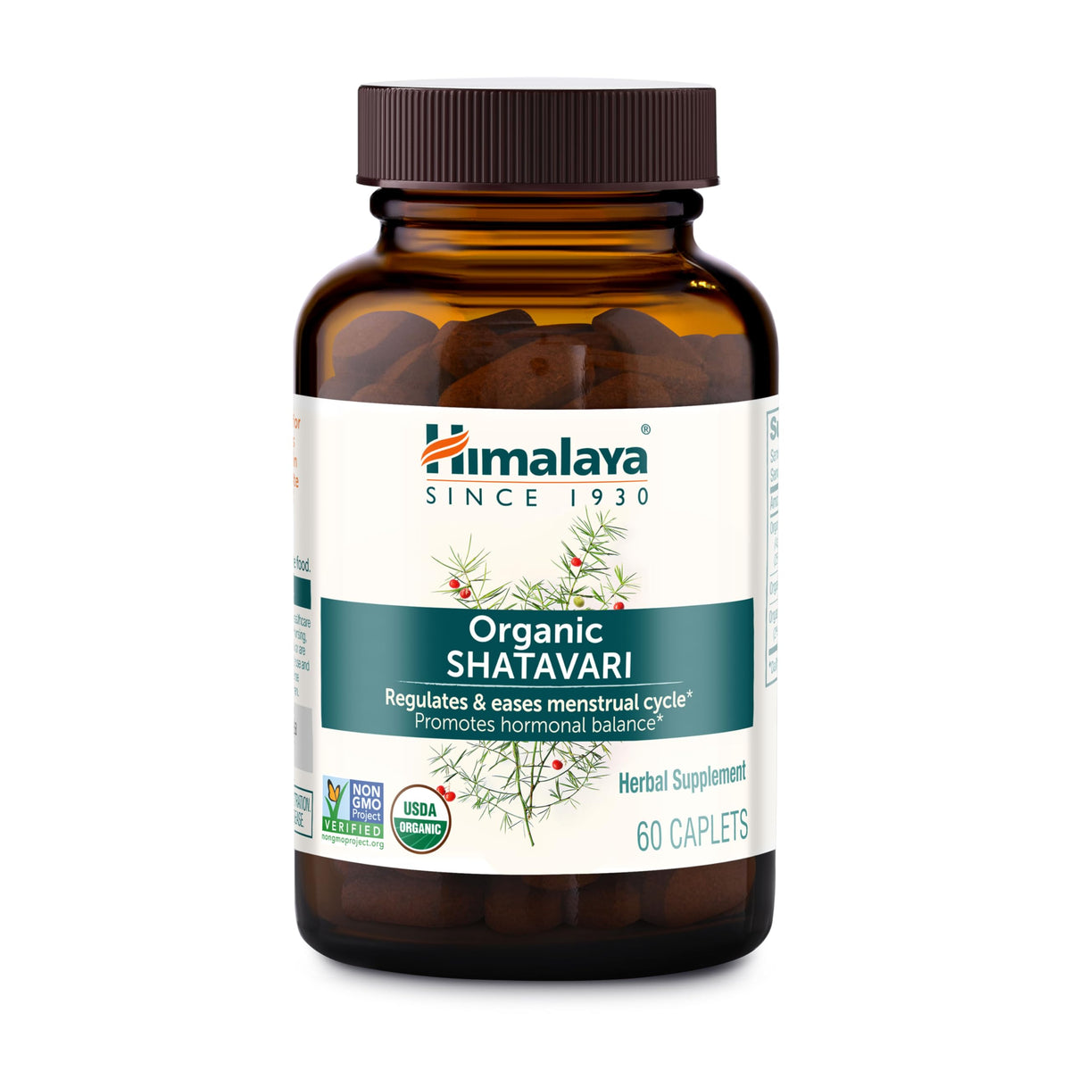 Himalaya Shatavari Bio 1300 mg 60 caplets front view