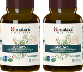 Himalaya Shatavari Capsules Bio 1300 mg, 60 comprimés, vue de face