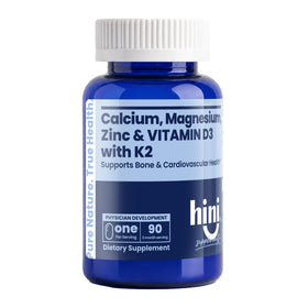 HINI Complément Alimentaire Calcium Magnésium Zinc 90 Tablettes vue de face