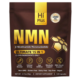 HiPlus Complément Alimentaire NMN 1500mg boîte avant