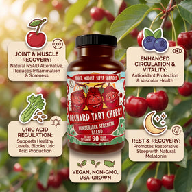 Hippie Farms Capsules Cerise Acide 68g - Boîte de présentation