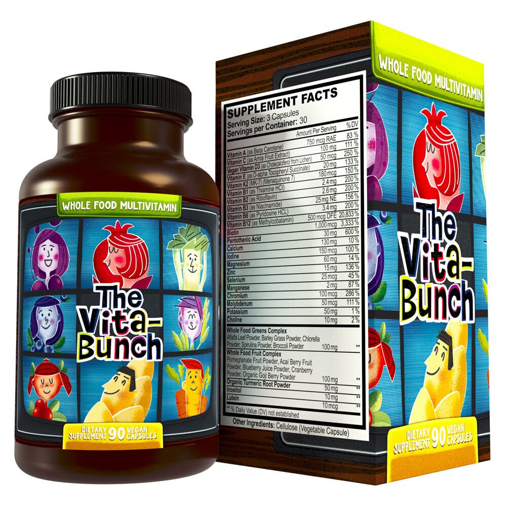Hippie Farms Multivitamines 90 Capsules Végétales vue avant