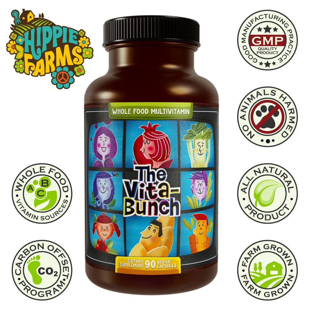 Hippie Farms Multivitamines affichage de la boîte