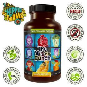 Hippie Farms Multivitamines affichage de la boîte