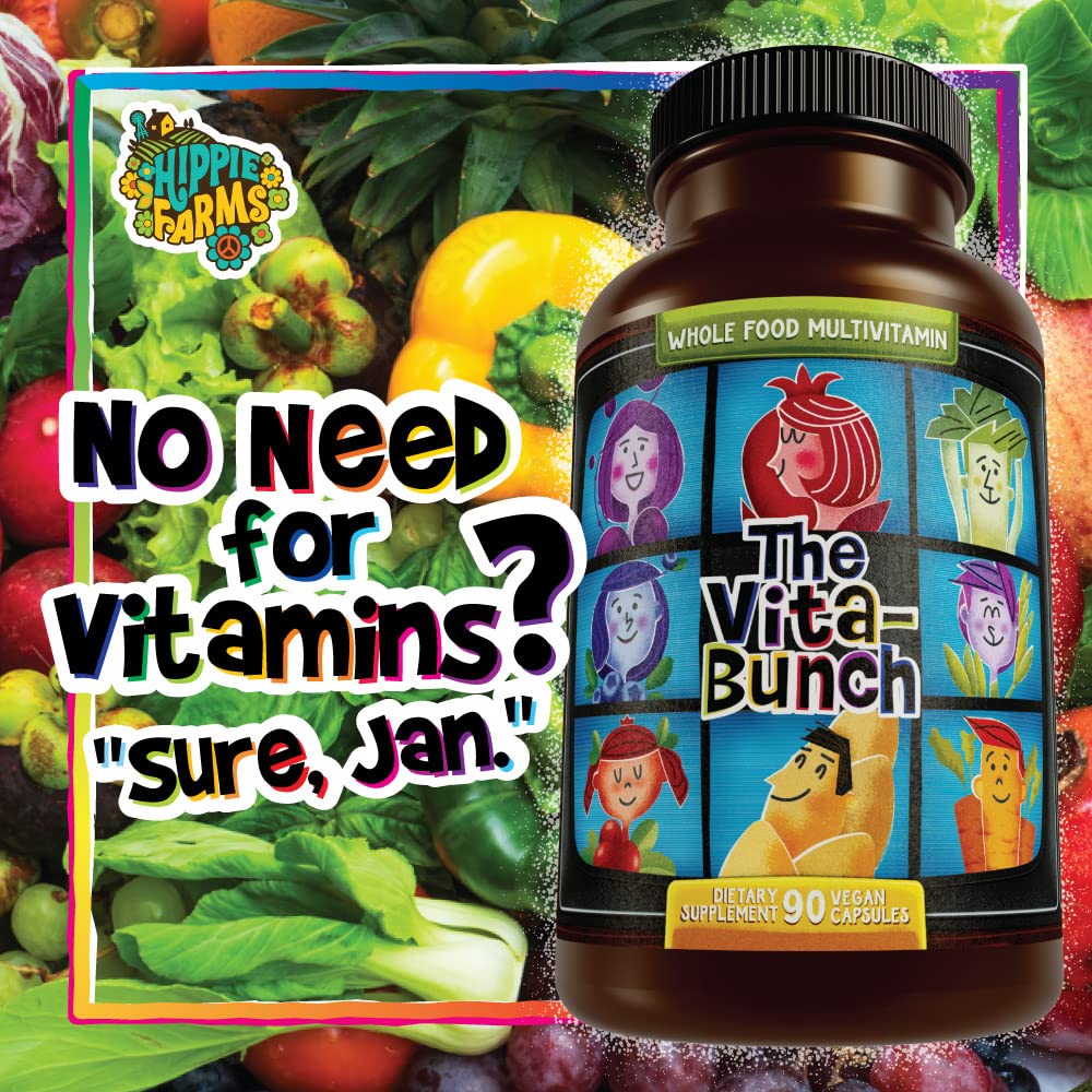 Hippie Farms Multivitamines avec fruits et légumes