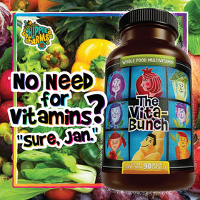 Hippie Farms Multivitamines avec fruits et légumes