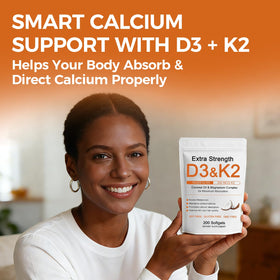 Hlonns D3 K2 Vitamine 10000 IU format de gélules