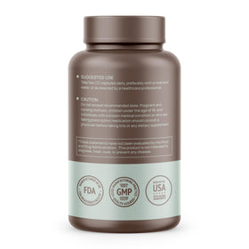 HMS Nutrition Calcium Magnésium D3 K2 120 Capsules - capsules sur une table