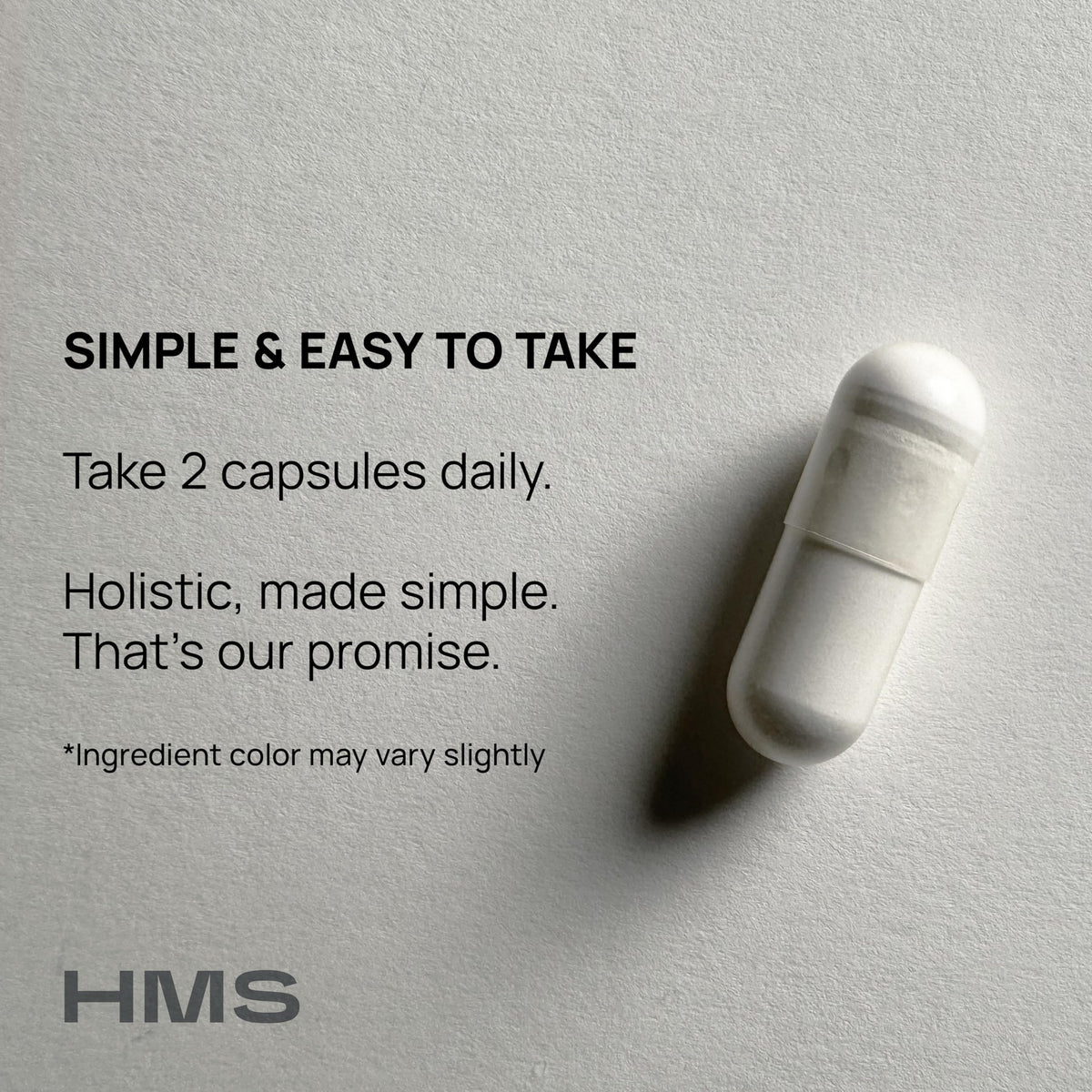 HMS Nutrition Calcium Magnésium D3 K2 120 Capsules - vue de dessus