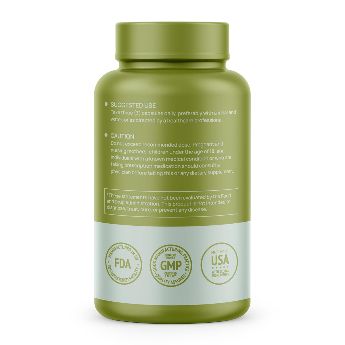 HMS Nutrition Ginseng Rouge Coréen 2000mg bouteille ouverte avec capsules