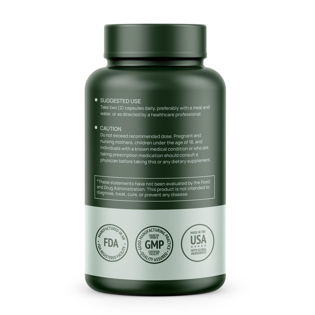 HMS Nutrition Resvératrol 1400 mg étiquette détaillant les ingrédients