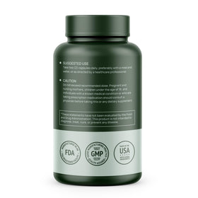 HMS Nutrition Resvératrol 1400 mg étiquette détaillant les ingrédients
