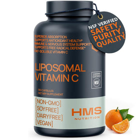 HMS Nutrition Vitamine C Liposomale 1600 mg capsules front view