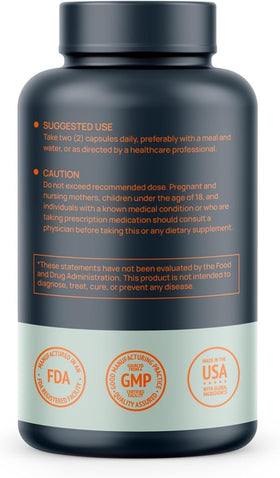 HMS Nutrition Vitamine C Liposomale 1600 mg capsules on a wooden surface