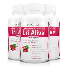 Holistic Health Labs Uri Alive 60 capsules vue de face