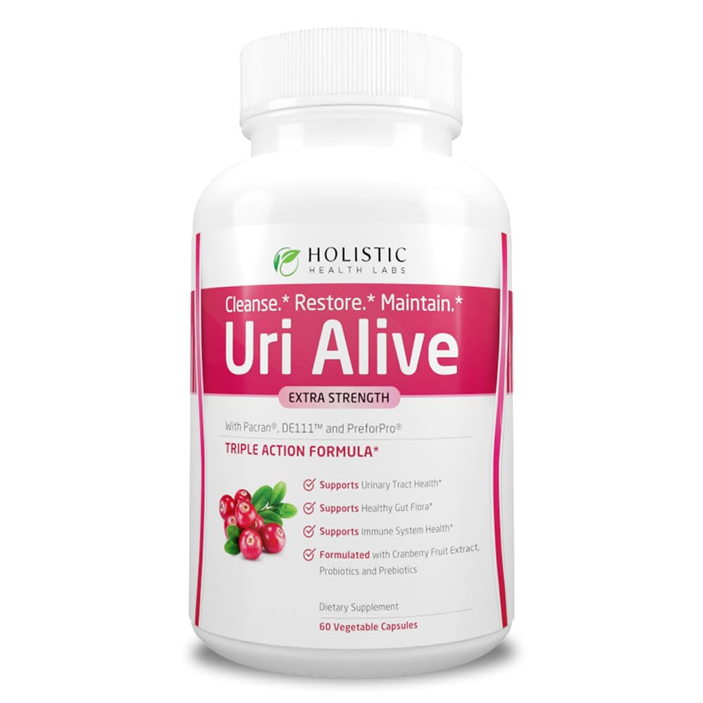 Holistic Health Labs Uri Alive 60 gélules vue avant