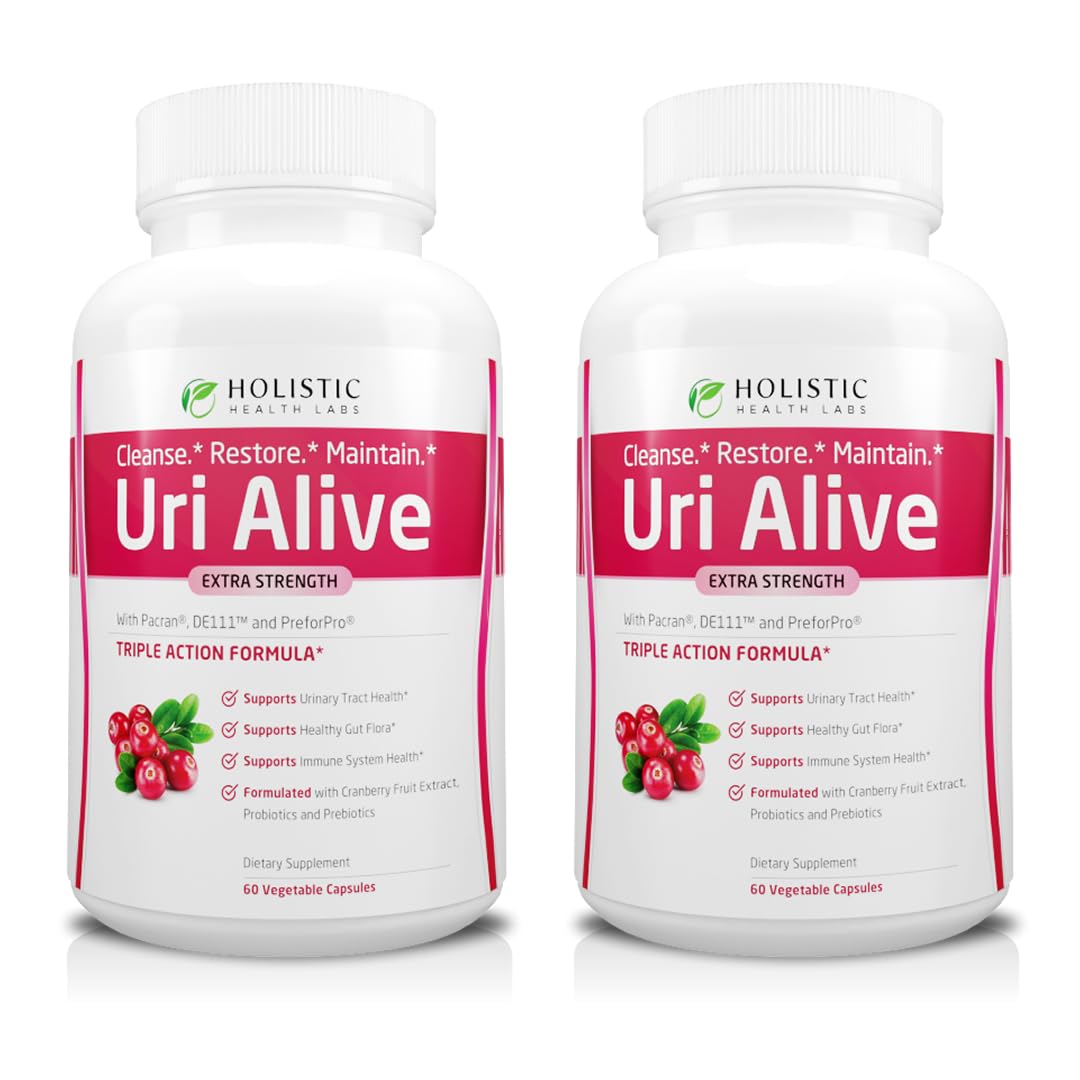Holistic Health Labs Uri Alive complément alimentaire 60 comprimés packaging