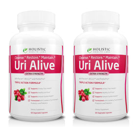 Holistic Health Labs Uri Alive complément alimentaire 60 comprimés packaging