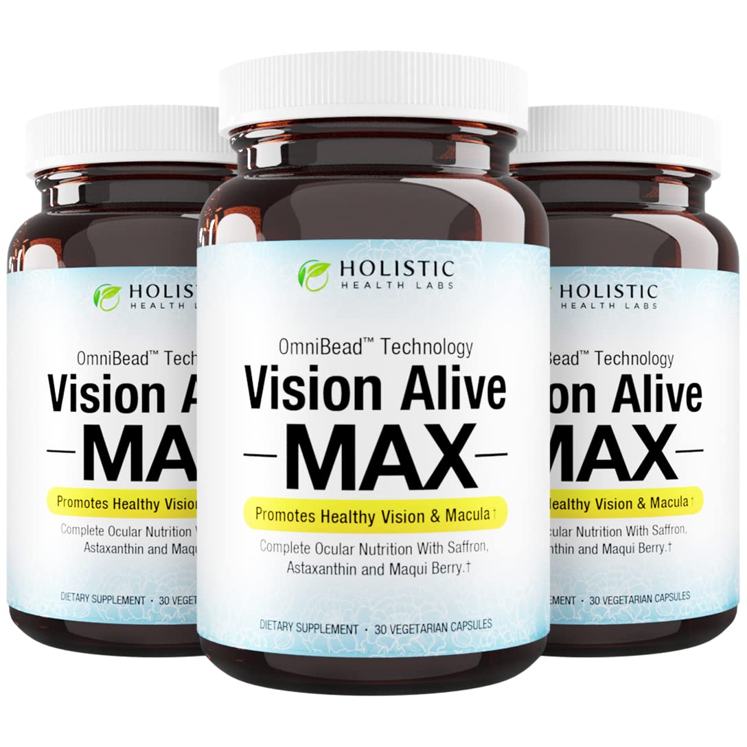 Holistic Health Labs Vision Alive Max Complément Alimentaire 150g vue de face